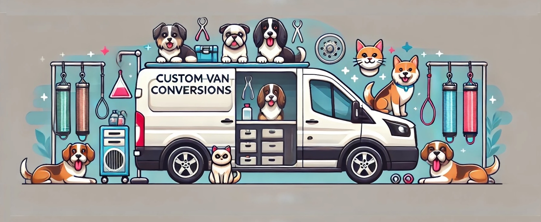 Mobile Pet Grooming Salon